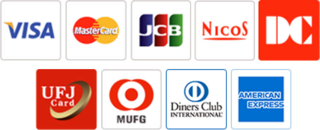 クレジットカードお支払い一覧